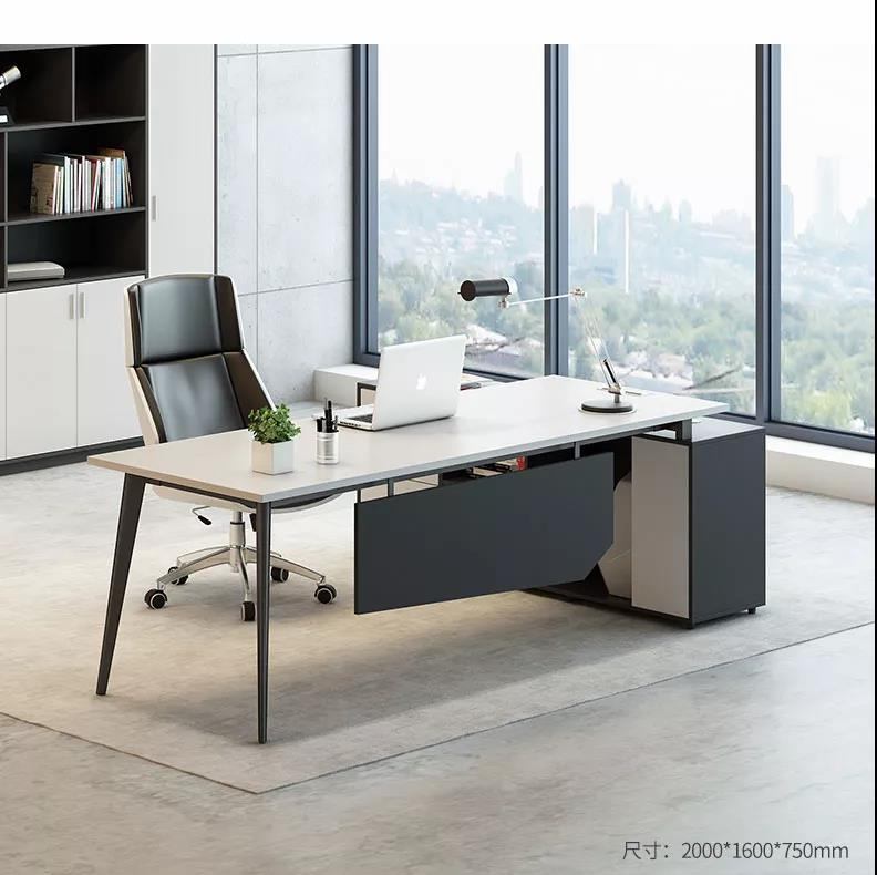 办公桌椅-大班台-2020简约时尚北欧风系列